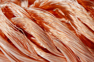 Copper wires in Chaparral.