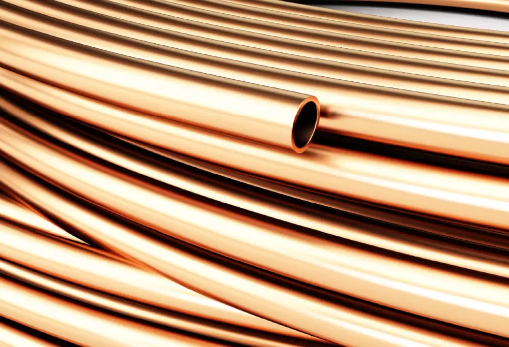 large roll of copper